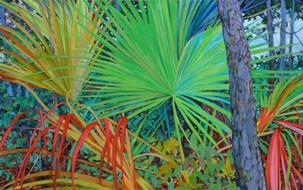 Cumberland Palms by Elizabeth Bradford at Les Yeux du Monde Art Gallery