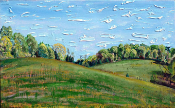 Spring Clouds by John Borden Evans at Les Yeux du Monde Art Gallery