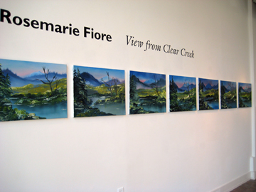 Rosemarie Fiore's “View from Clear Creek” exhibit