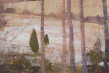 Snow Melting, View from the Red Hill by Annie Harris Massie at Les Yeux du Monde Gallery