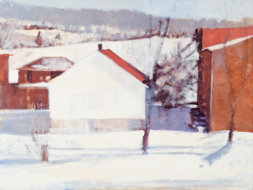 Third Day after the Snow, Brownsburg by Annie Harris Massie at Les Yeux du Monde Art Gallery