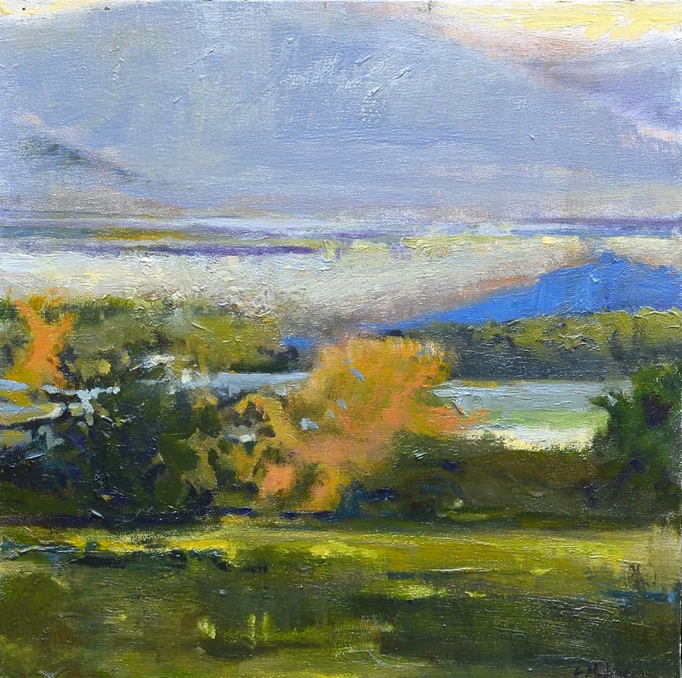 Blue Ridge Veil by Susan Mcalister at Les Yeux du Monde Art Gallery