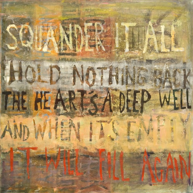Squander It All by Trisha Orr at Les Yeux du Monde Art Gallery