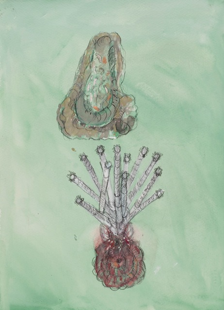 Echinodermes by Elizabeth Schoyer at Les Yeux du Monde Art Gallery