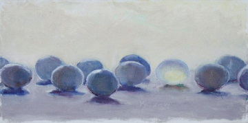 A Dozen Eggs contre jour. One Translucent by David Summers at Les Yeux du Monde Gallery